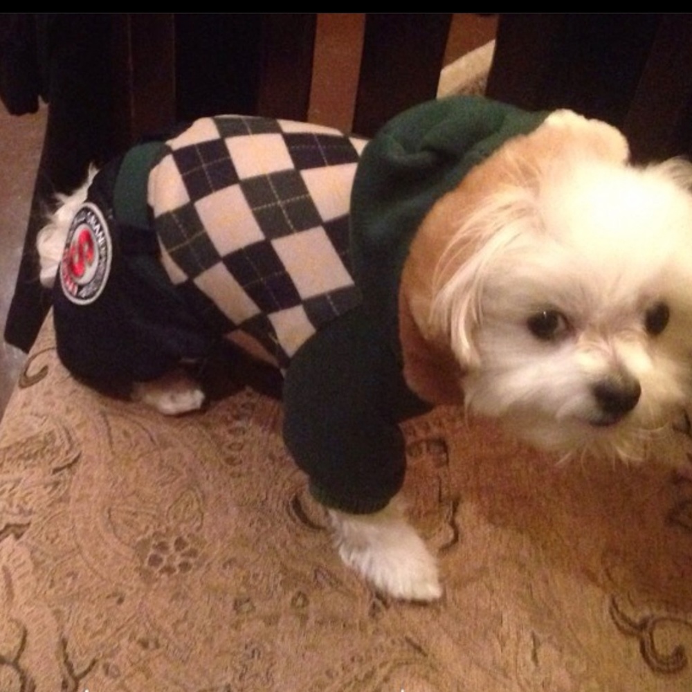 One piece jumper corduroy bottom, cozy inside with snap closure